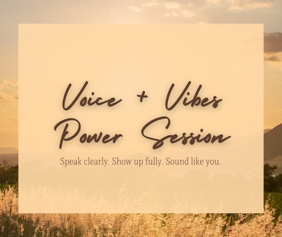 Voice + Vibes WORKBOOK (Facebook Post)